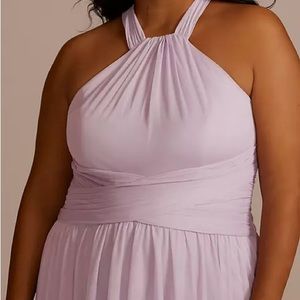 Iris Lavender Davids Bridal Bridesmaid Dress 6
